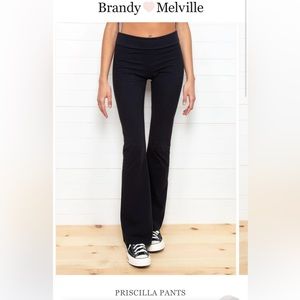 Brandy Melville Cotton Flared Pants